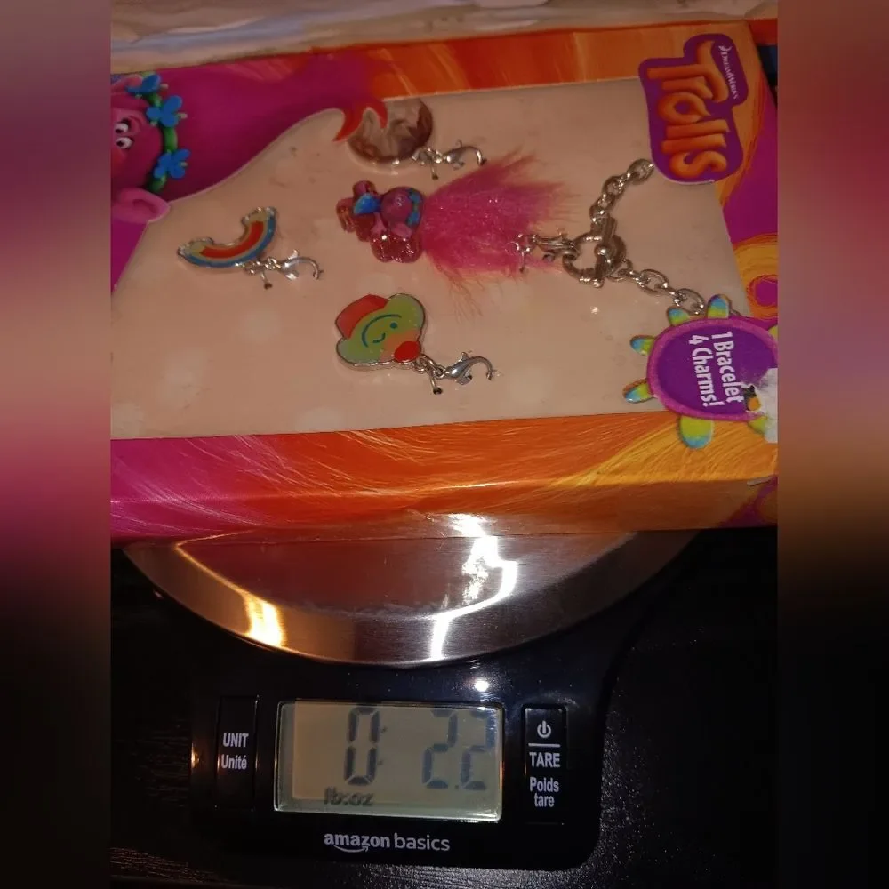 Dreamworks Trolls Interchangeable Charm Bracelet